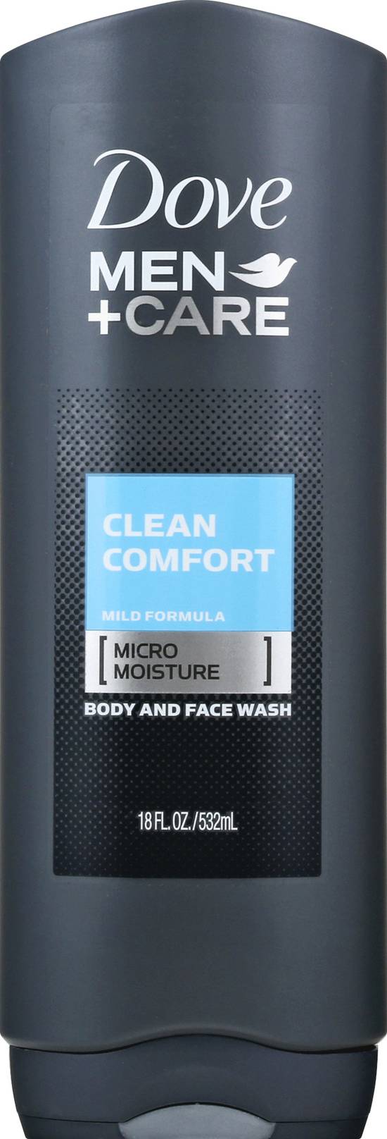 Dove Men+Care Clean Comfort Body & Face Wash (18 fl oz)