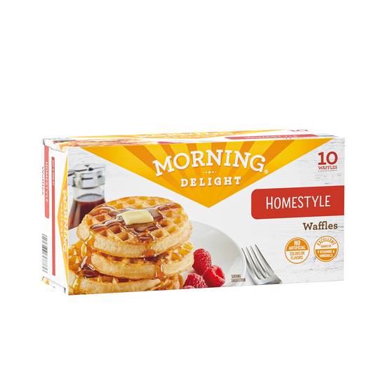 Morning Delight Homestyle Waffles 10ct