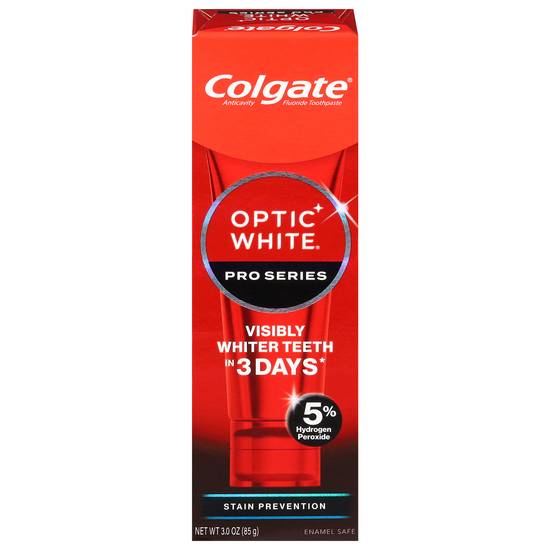 Colgate Optic White Pro Series Stain Prevention Toothpaste