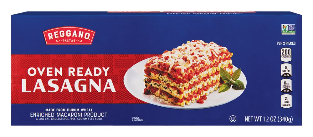 Reggano Oven Ready Lasagna Noodles (12 oz)