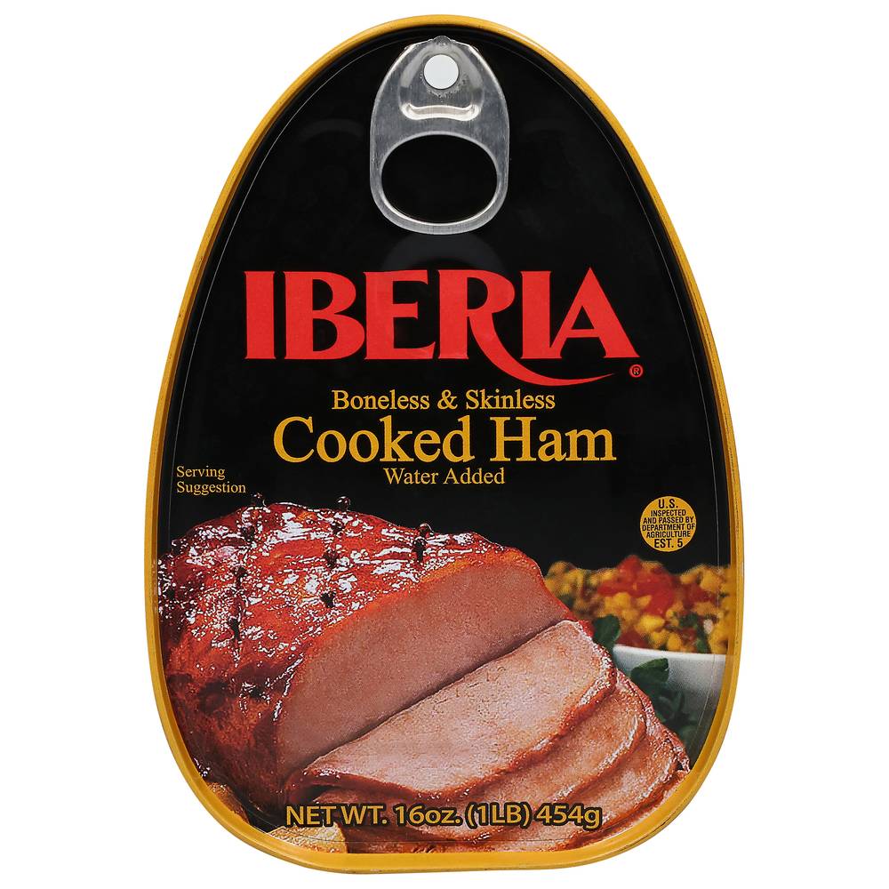 Iberia Boneless & Skinless Cooked Ham (1 lbs)