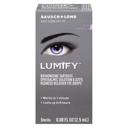 Bausch + Lomb Lumify Redness Reliever Eye Drops - 0.08 fl oz