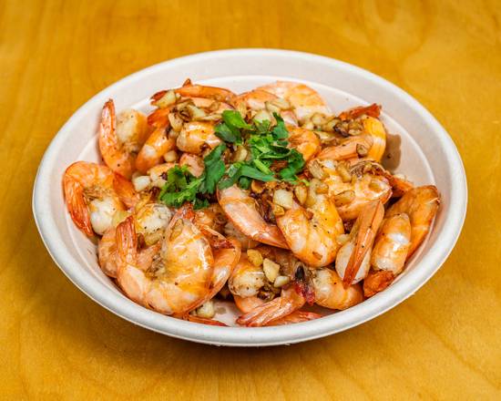 Camarones Al Mojo De Ajo ( 1 lb)