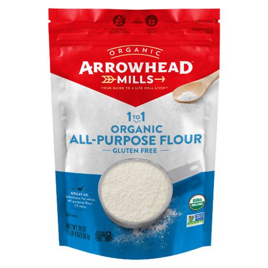 Arrowhead Mills 95% Organic Gluten Free All-Purpose Flour 
