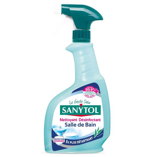 Sanytol - Nettoyant désinfectant détartrant salle de bain protection