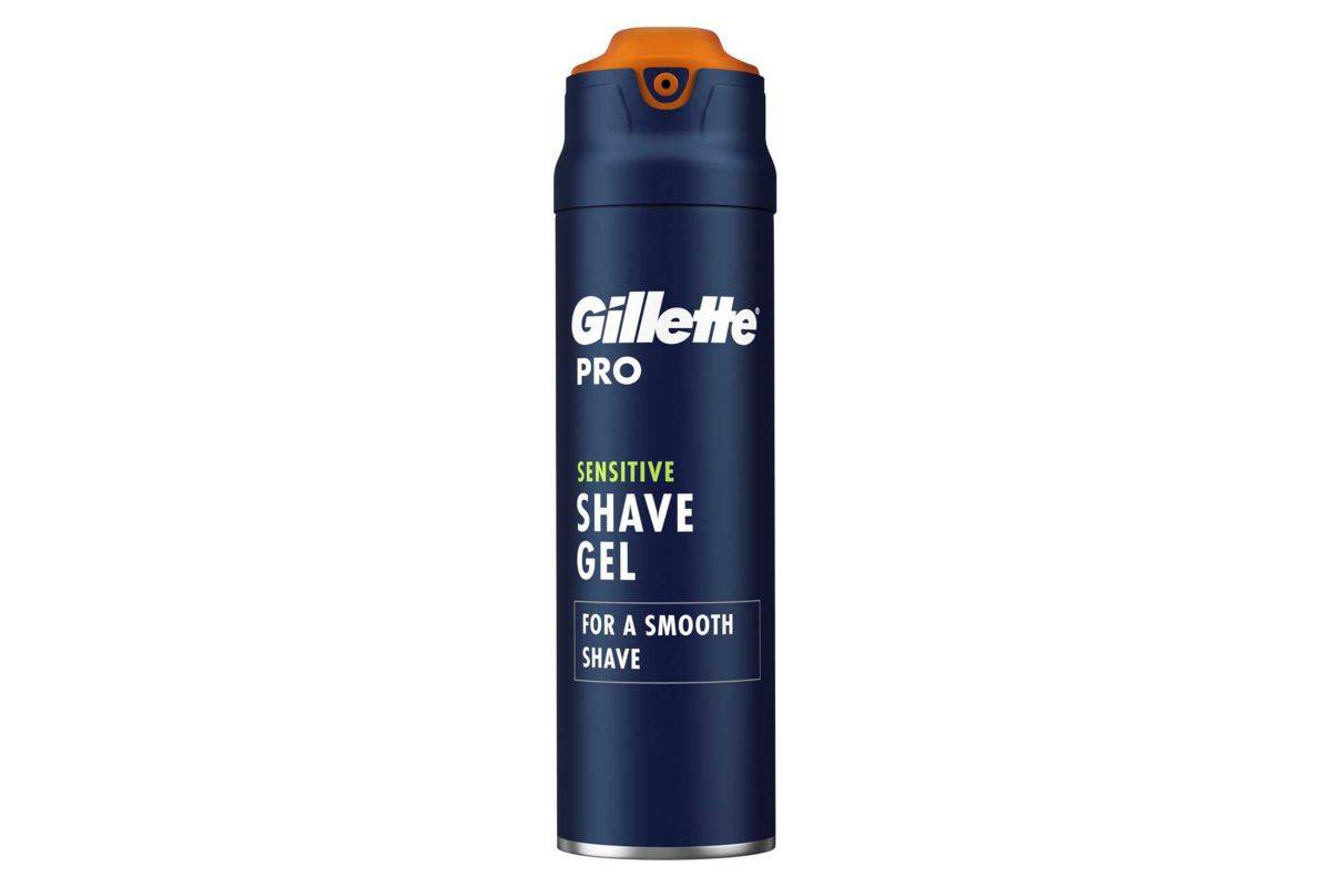 Gillette PRO Shave Gel Cools to Soothe Skin 200ml