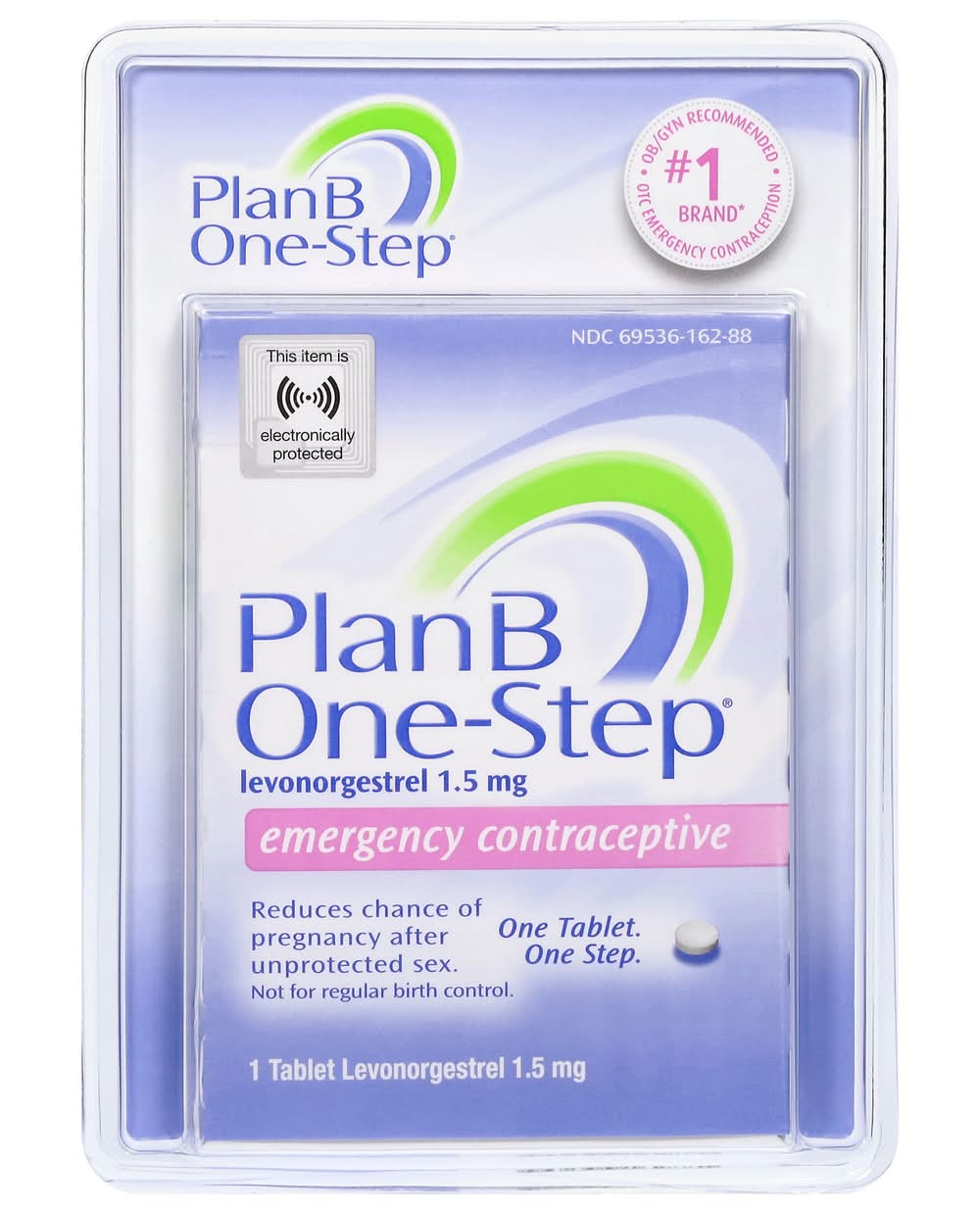 Plan B One-Step Levonorgestrel Emergency Contraceptive Tablet 1.5 mg