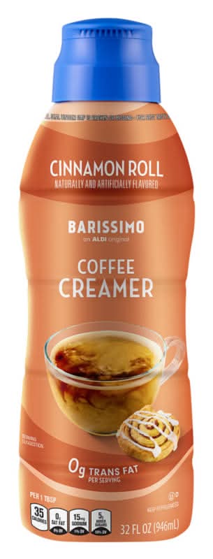 Barissimo Coffee Creamer, Cinnamon Roll (32 fl oz)