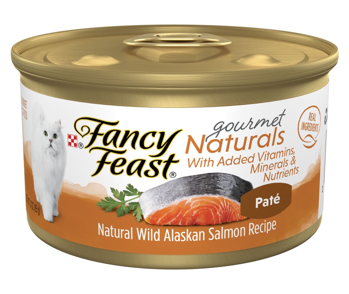 Purina Fancy Feast Wild Alaskan Salmon Recipe Pate Wet Cat Food (3 oz)