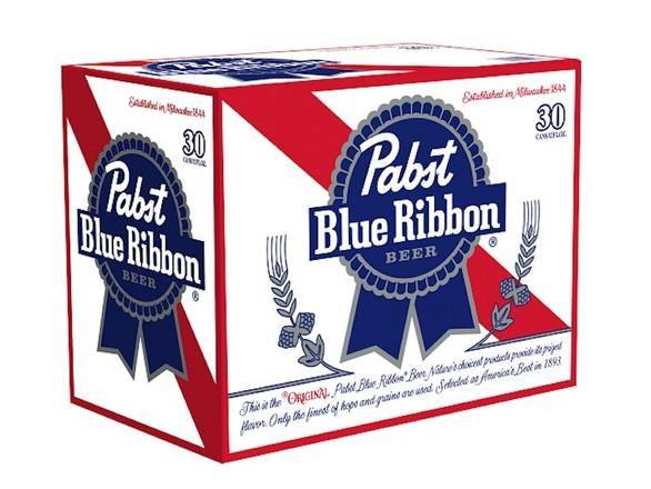 Pabst Blue Ribbon Domestic Beer (30 ct, 12 fl oz)