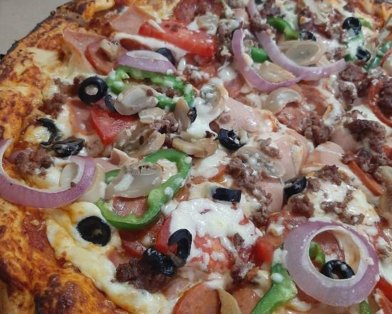 Pizza super especial 8 porciones