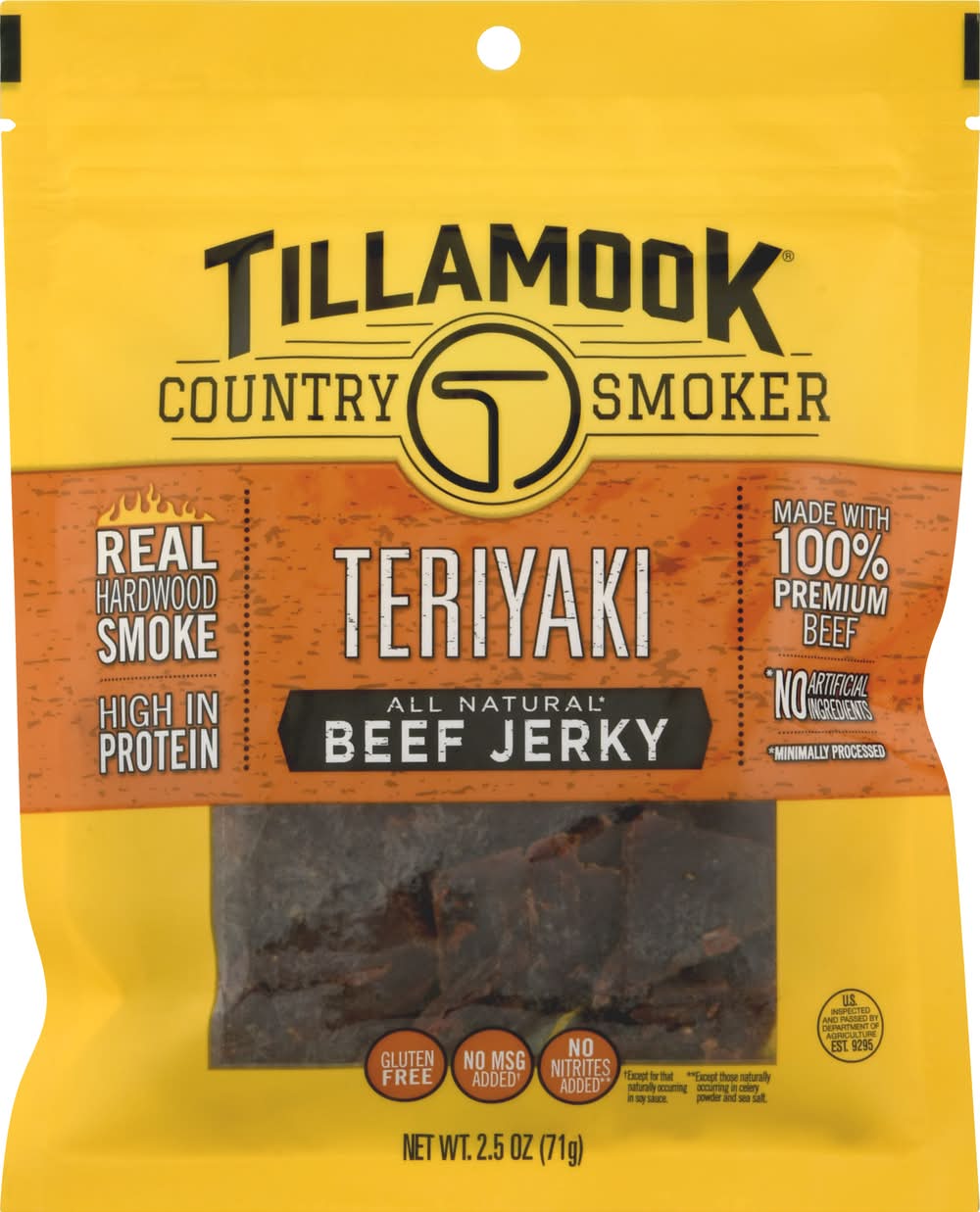 Tillamook Country Smokers Teriyaki Beef Jerky (2.5 oz)