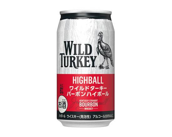 413827：ワイルドターキー バーボンハイボール 350ML缶 / Wild Turkey, Bourbon Highball×350ML