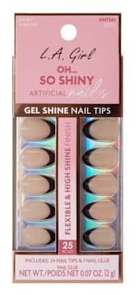 Oh... So Shiny Artificial Nails Edgy Kit 25-Pcs