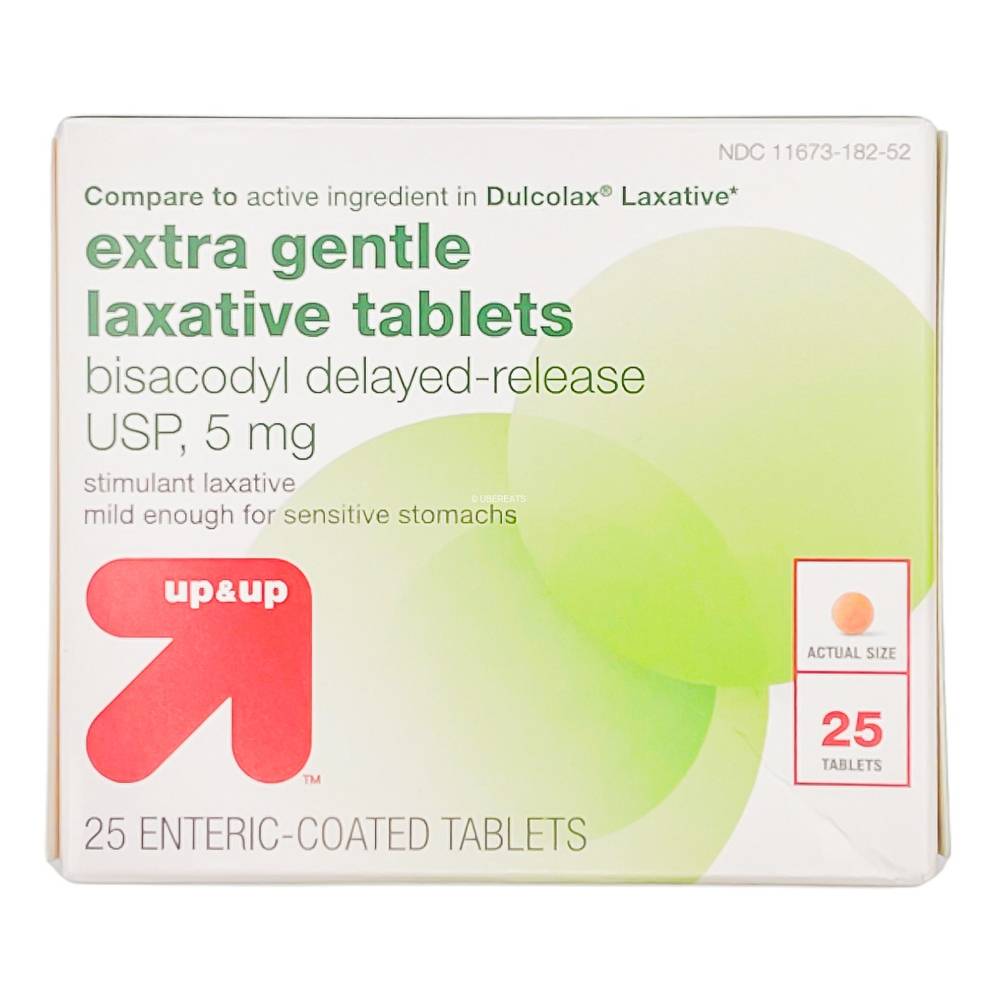 Up&Up Gentle Laxative 5mg Tablets (25 ct)