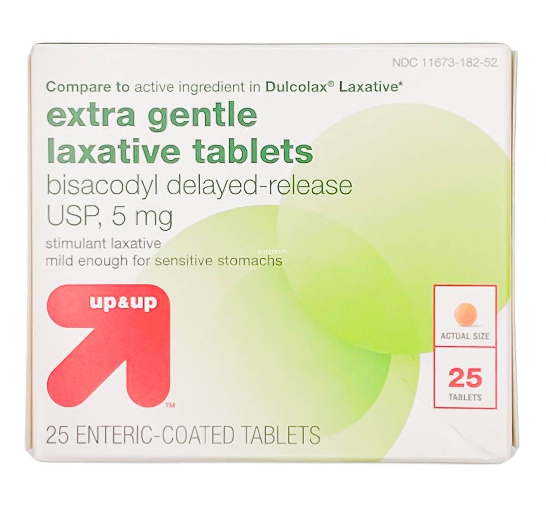 up&up Gentle Laxative 5mg Tablets (25 ct)