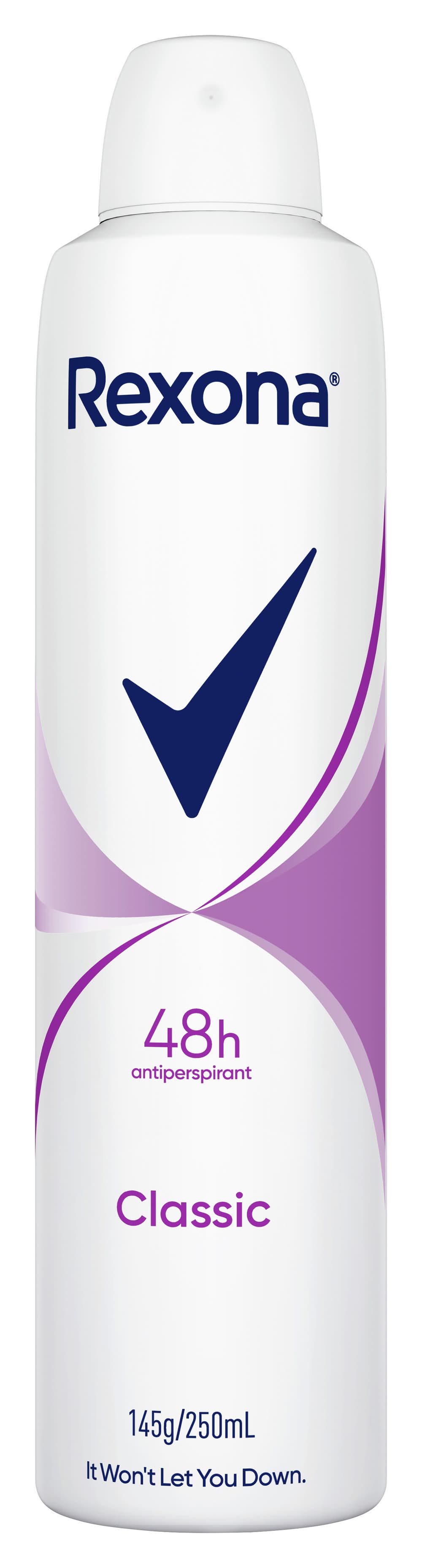 Rexona Classic 48h Antiperspirant Deodorant, Women (250mL)