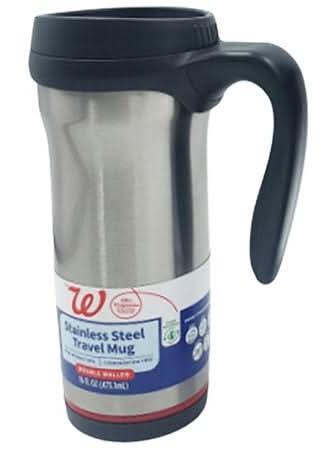 Living Solutions Stainless Steel Travel Mug
