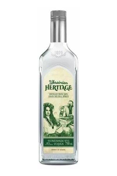 Ukrainian Heritage Homemade Rye Vodka (750 ml)