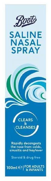 Boots Saline Nasal Spray (100ml)