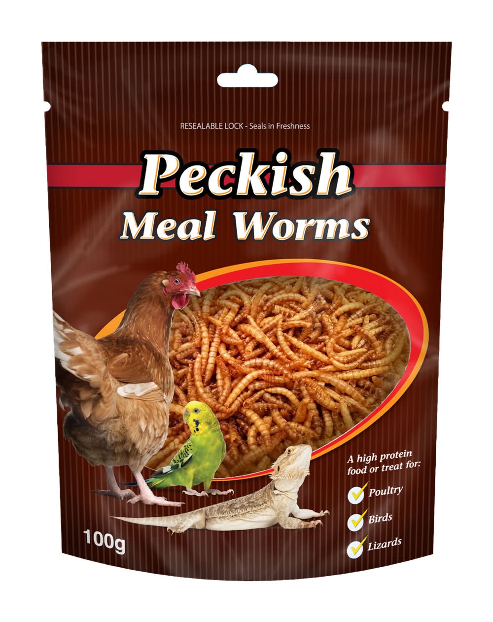 Peckish Mealworms (100g)