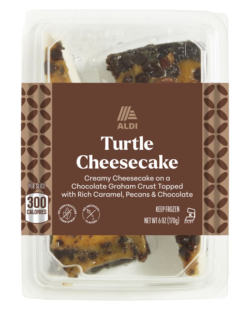 Belmont Turtle Cheesecake Twin pack (6 oz, 2 ct)