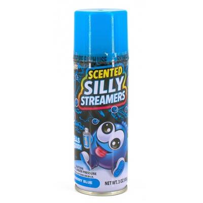 Scentos Scented Silly Streamers Party Decoration Blue (blueberry)