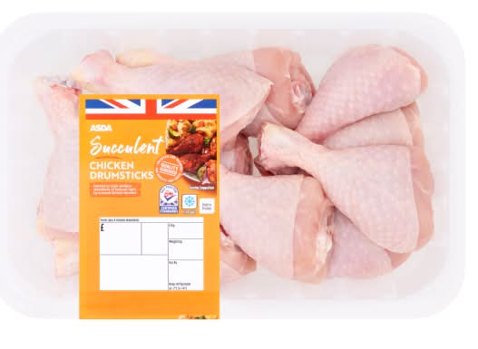ASDA Succulent Chicken Drumsticks (1.1kg)