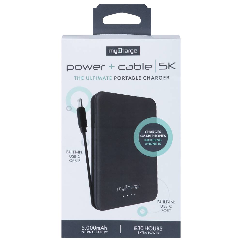 myCharge Power Cable 5k Portable Charger