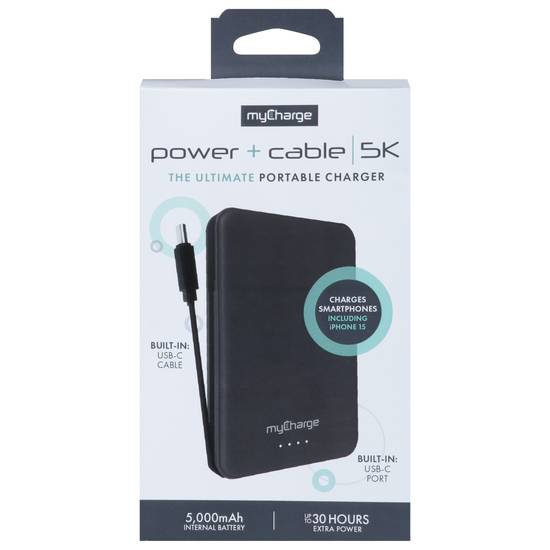 Mycharge Power Cable 5k Portable Charger