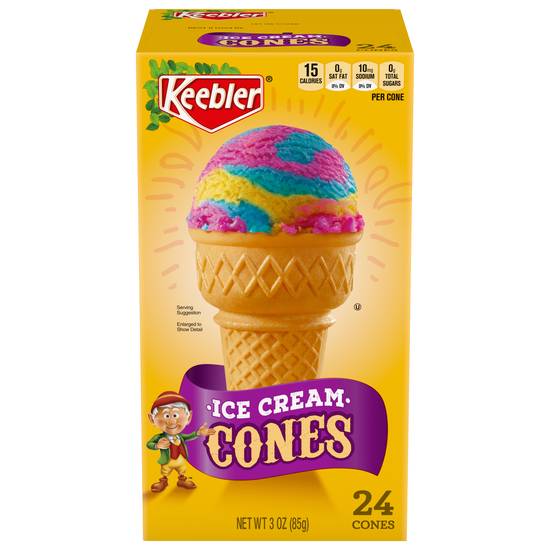 Keebler Ice Cream Cones (24 ct)