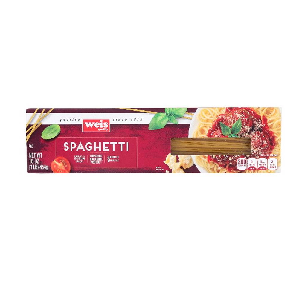 Weis Classic Pasta Spaghetti (16 oz)