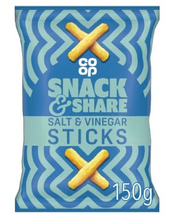 Co-op Salt & Vinegar Sticks 150g