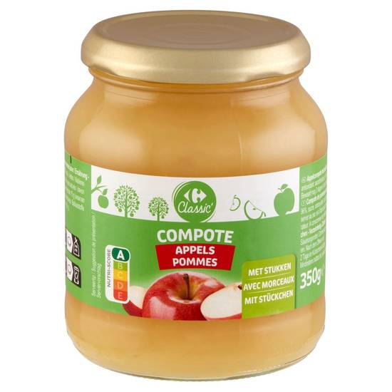 Carrefour Classic'' Compote Appels 350 g