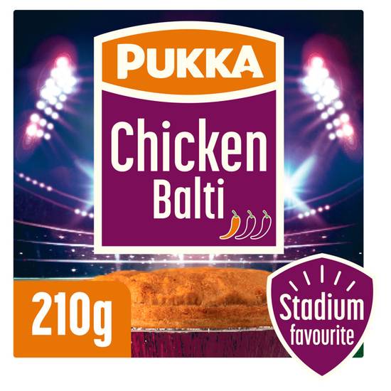 Pukka Limited Edition Chicken Balti Pie