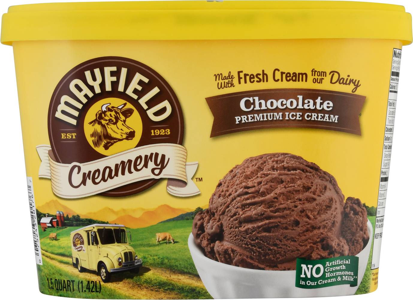 Mayfield Creamery Premium Chocolate Ice Cream (1.5 qt)