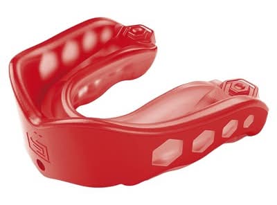 Shock Doctor Sport Gel Max Kool Aid Strapless Mouth Guard, Cherry, Adult