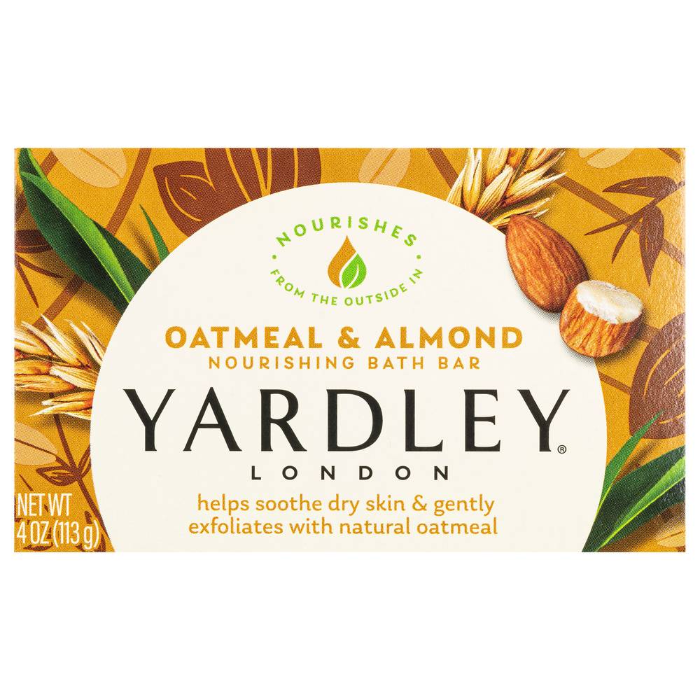 Yardley Oatmeal & Almond Moisturizing Bath Bar