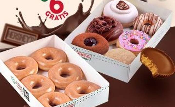 6 donas select + 6 donas GRATIS