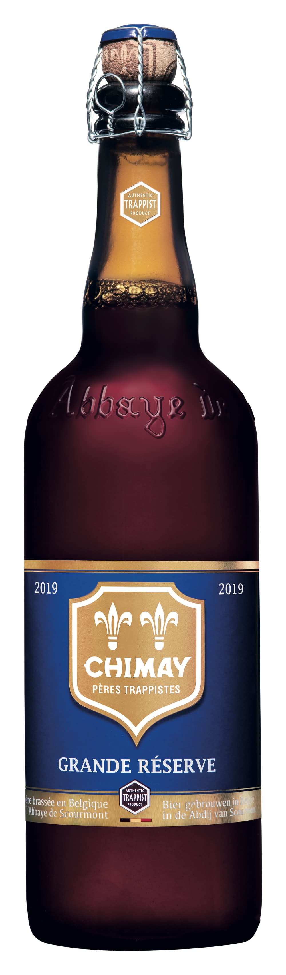 Chimay - Bière d'abbaye pères trappistes grande réserve (750ml)