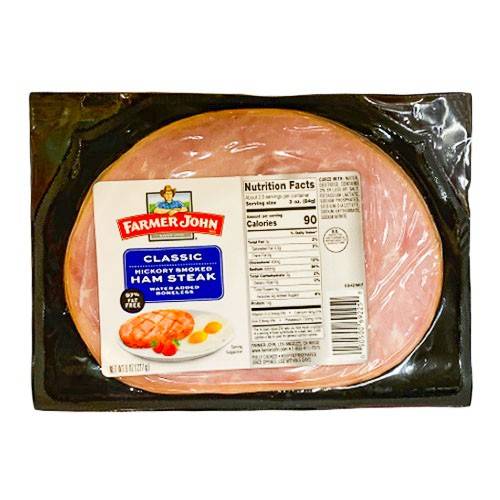 Farmer John Hickory Smoked Ham Steak