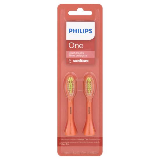 Philips Sonicare One Brush Heads (2 ct)