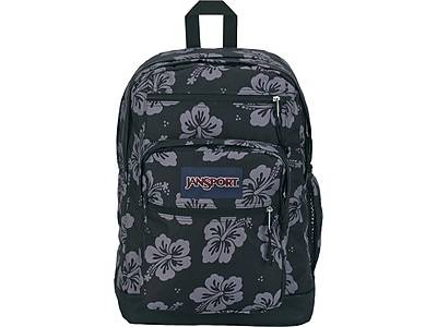 JanSport Cool Student Luau Life Laptop Backpack, Black-Gray