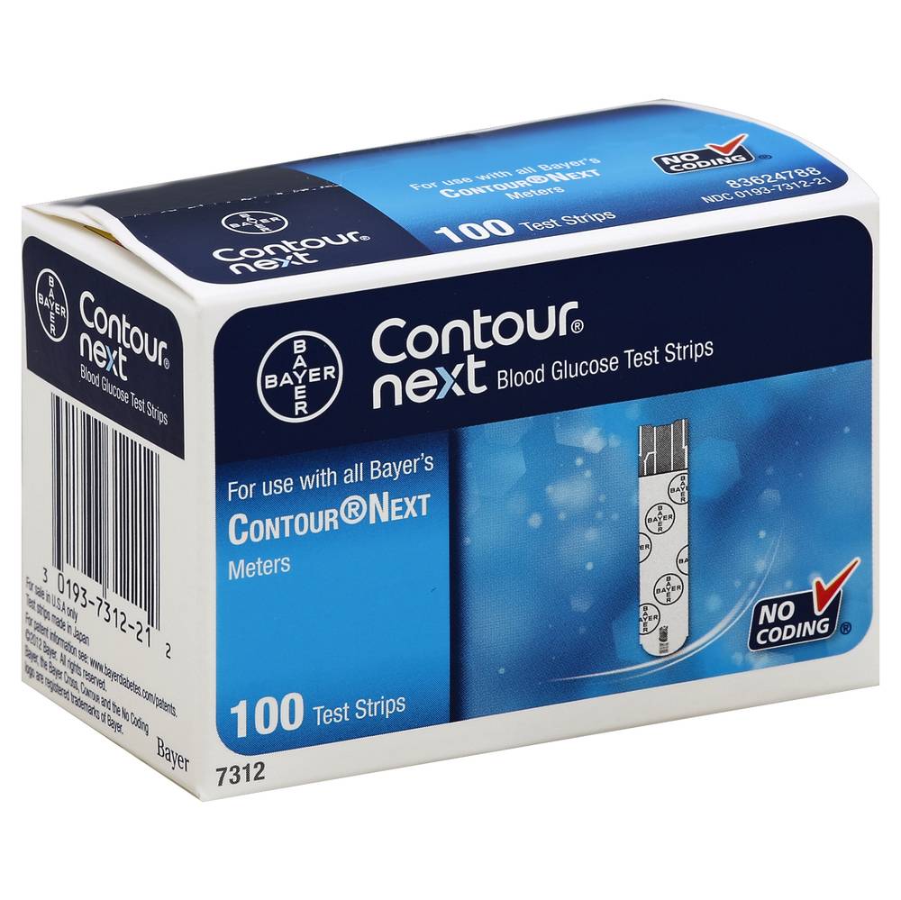 Contour Next Blood Glucose Test Strips