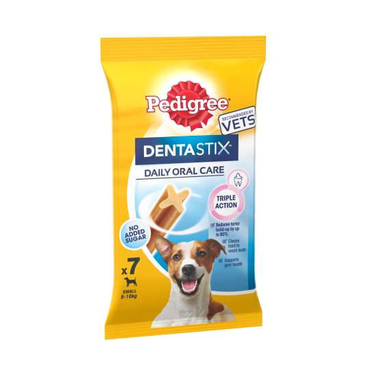 Pedigree Dentastix Daily Dental Chews Small Dog Treat (7 pack)