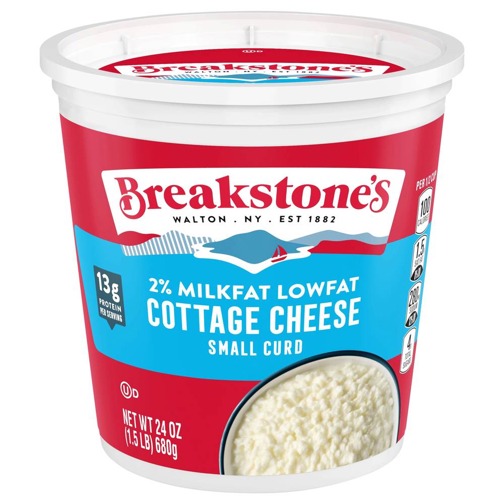 Breakstone's Low Fat Small Curd Cottage Cheese (1.5 lbs)