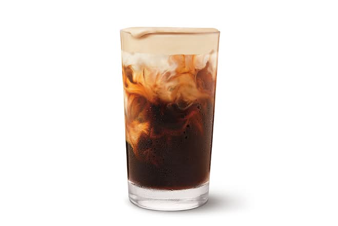Caramel Toffee Cold Brew With Espresso-Infused Foam