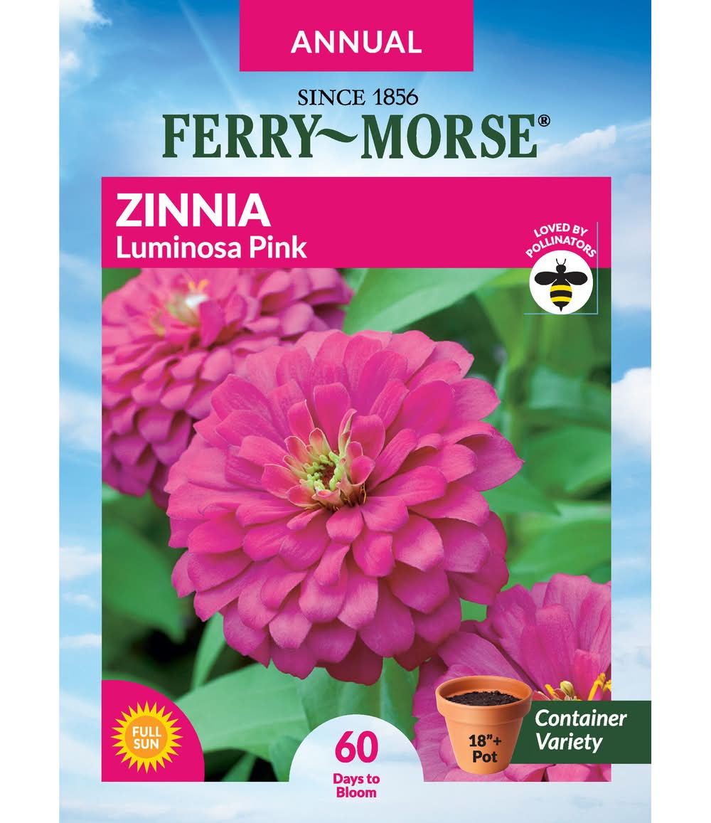 Ferry-Morse Zinnia Seeds 500 Milligram(s)