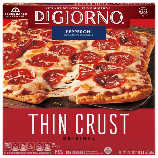 Digiorno Original Thin Crust Pepperoni Pizza