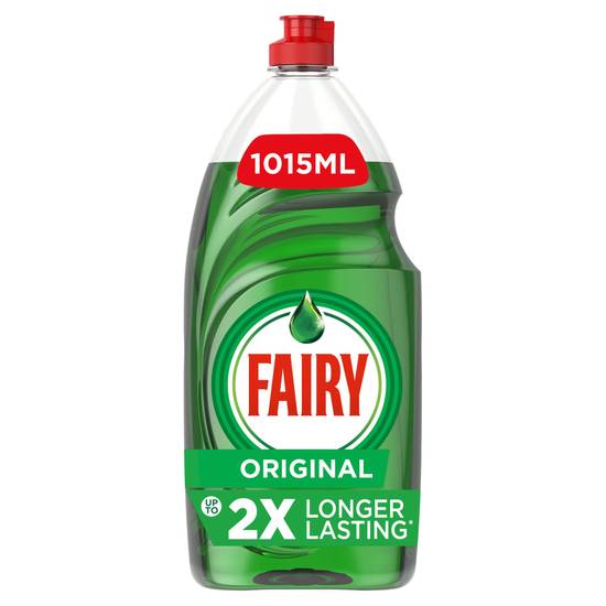 Fairy Original Washing Up Liquid Green with Liftaction 1015ml